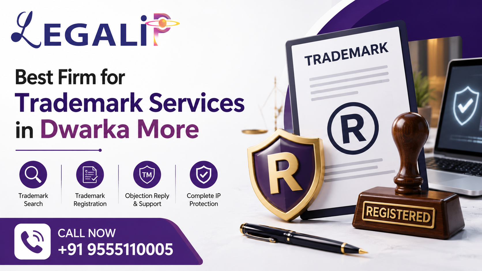 Best Firm for Trademark Services in Dwarka More